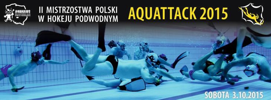 Hokej pod wodą Walenie Siemianowice Śląskie Aquattack 2015